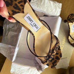 JIMMY CHOO Maelie Leopard